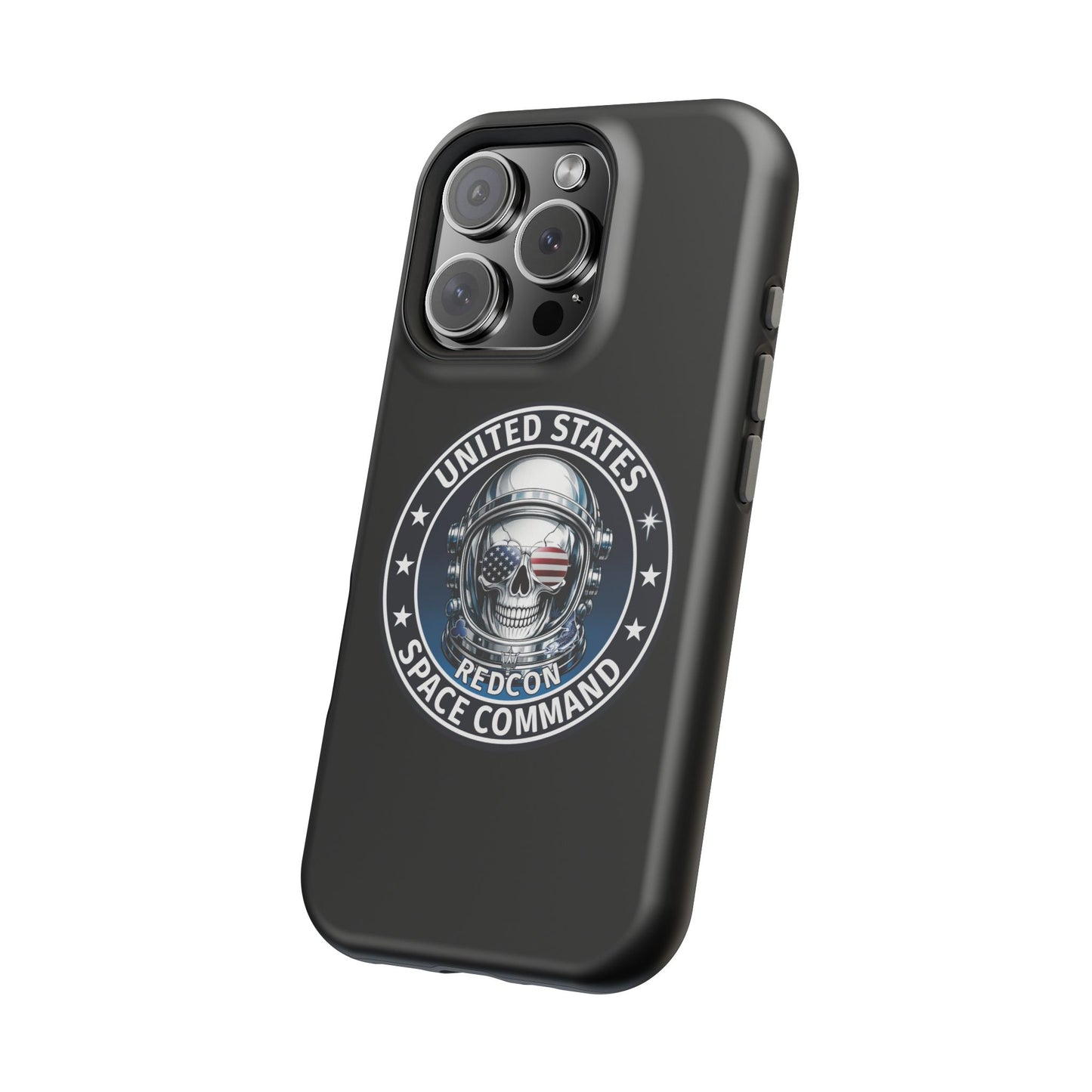 U.S. Space Command Skull Astronaut REDCON Phone Case — Magnetic Impact-Resistant