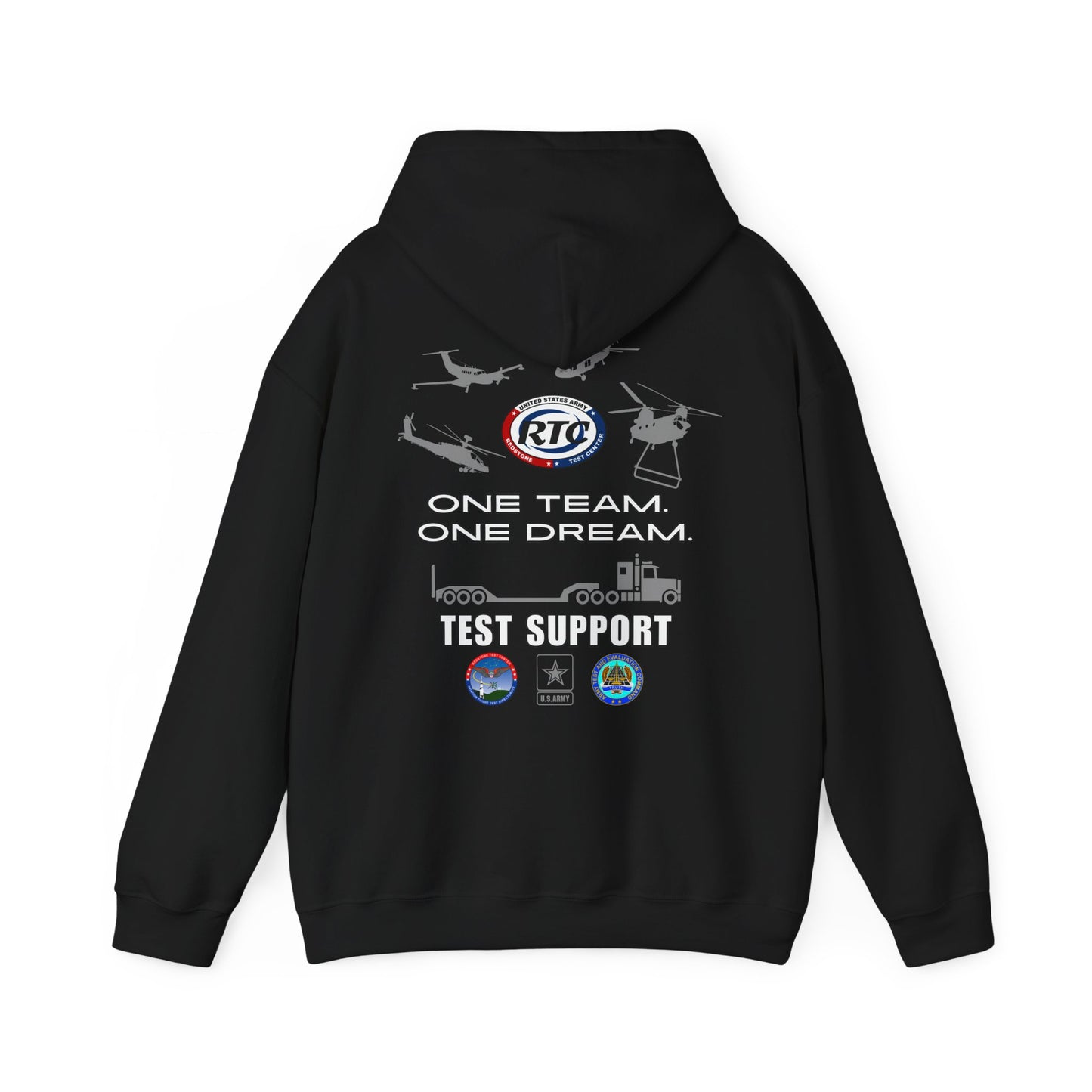 Test Support Unisex Hoodie