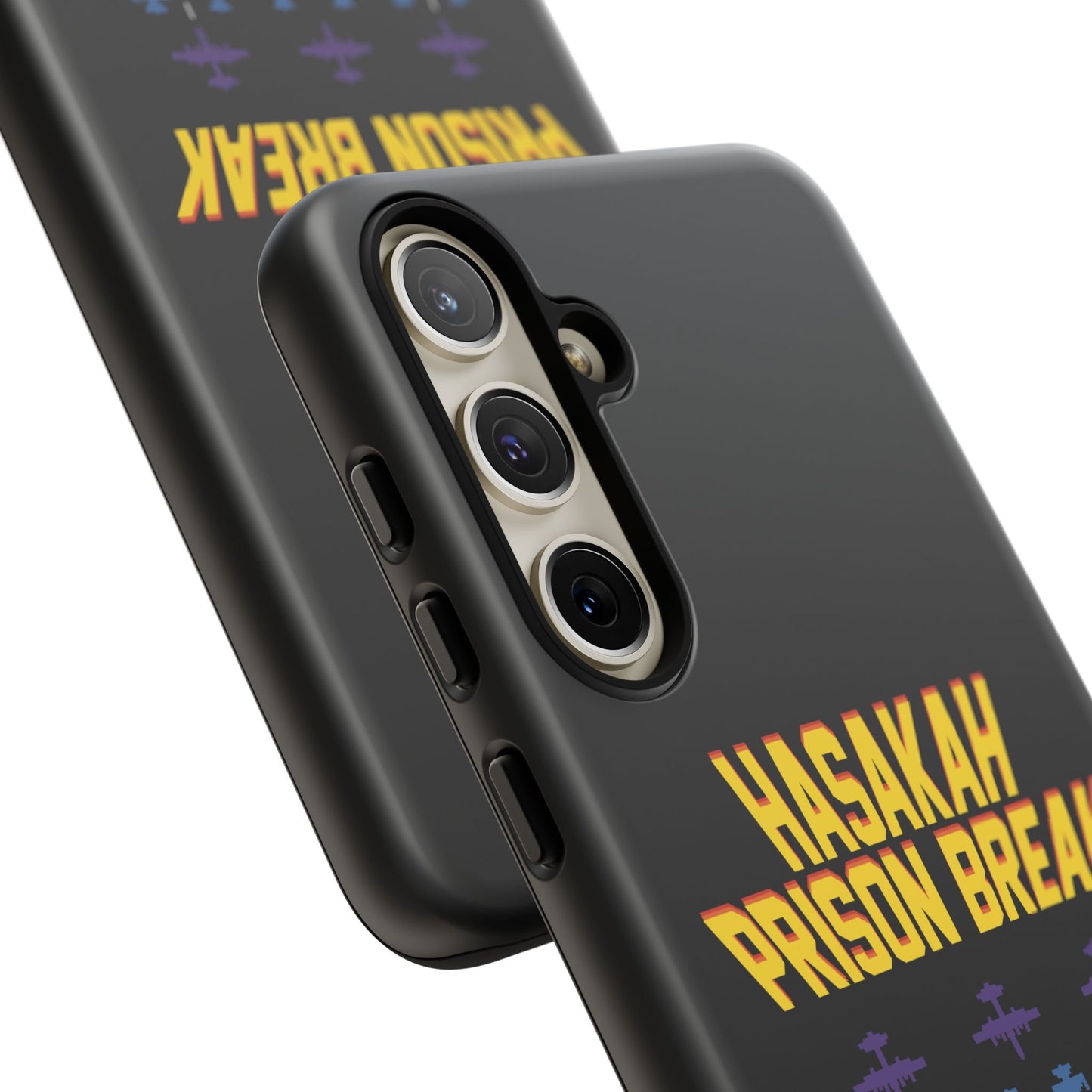 Phone Case — "Hasakah Prison Break" Retro Arcade Game Over Design