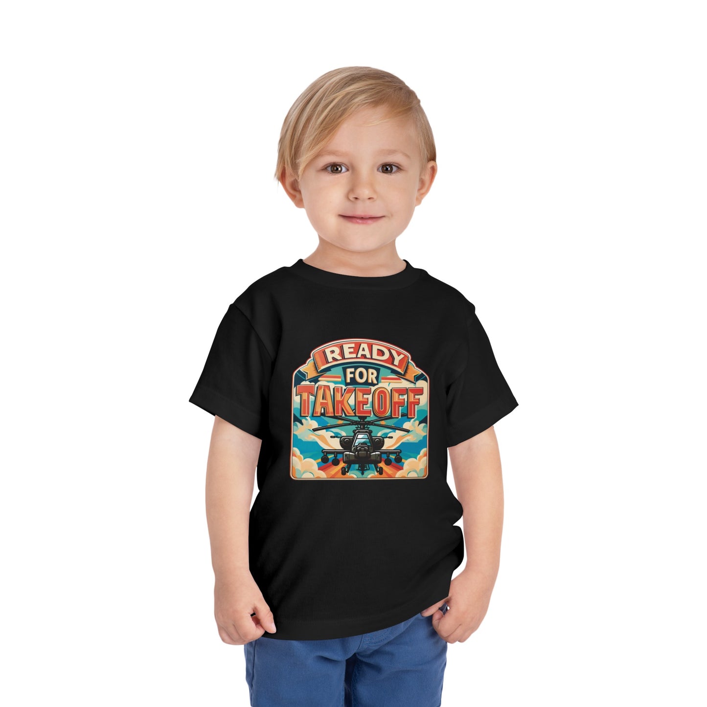 Ready for Takeoff Toddler Short Sleeve Tee