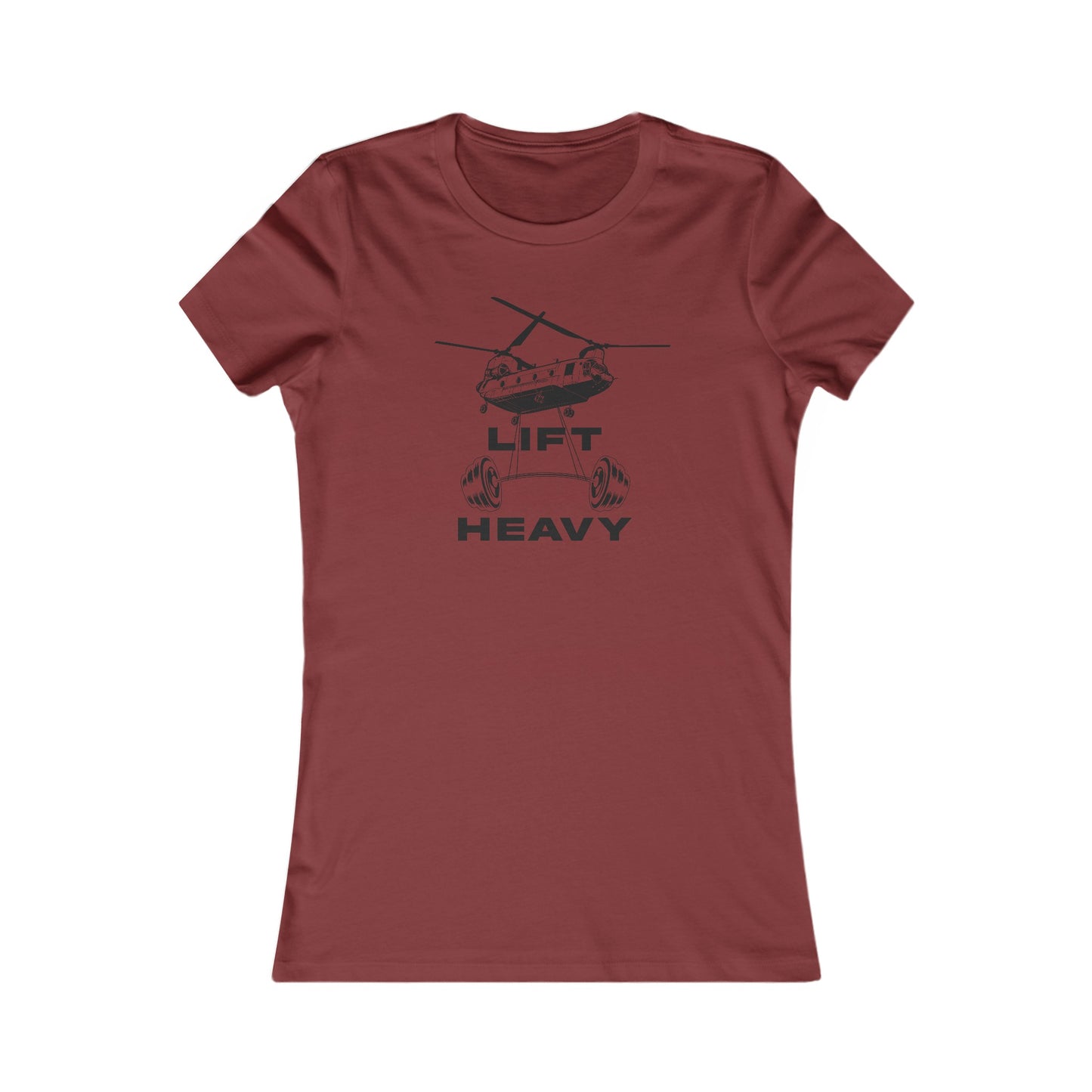 Lift Heavy 100% Cotton Women's Favorite Tee