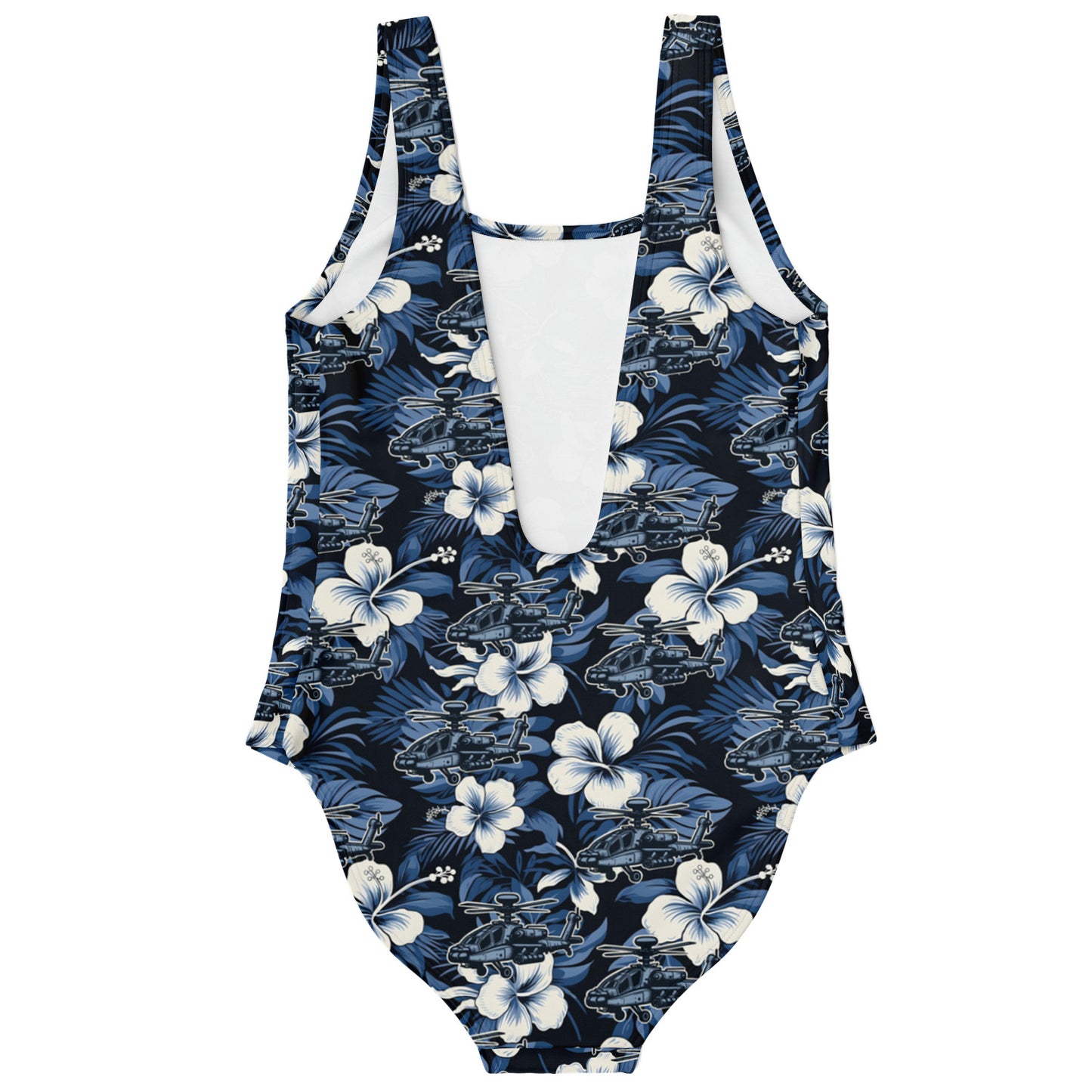 Apache Hibiscus Heli-Hues Floral One-Piece Swimsuit