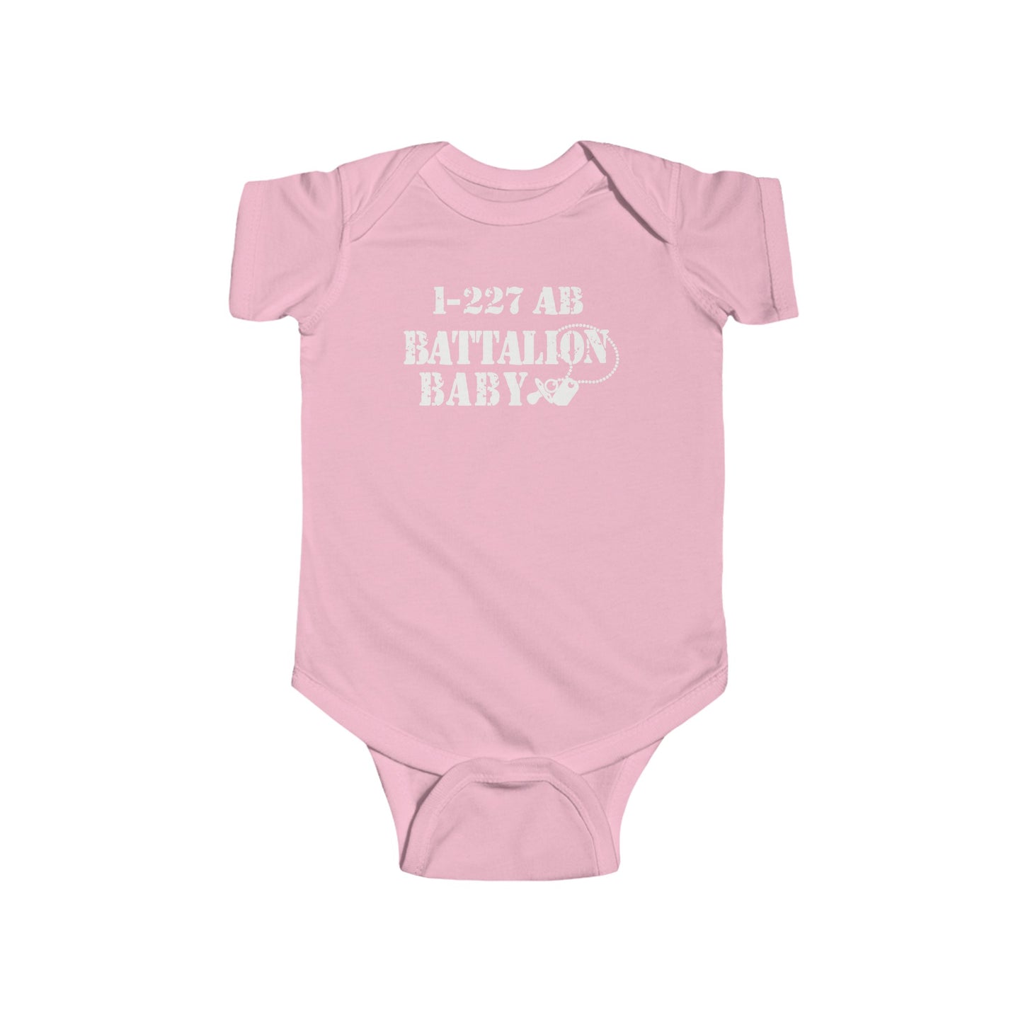 1-227 AB Battalion Infant Fine Jersey Bodysuit