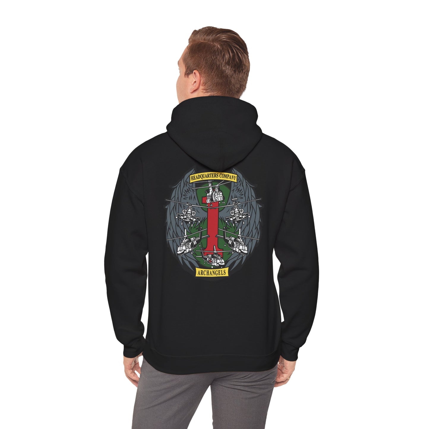 1 CAB Archangels Headquarters Company Hoodie Pullover