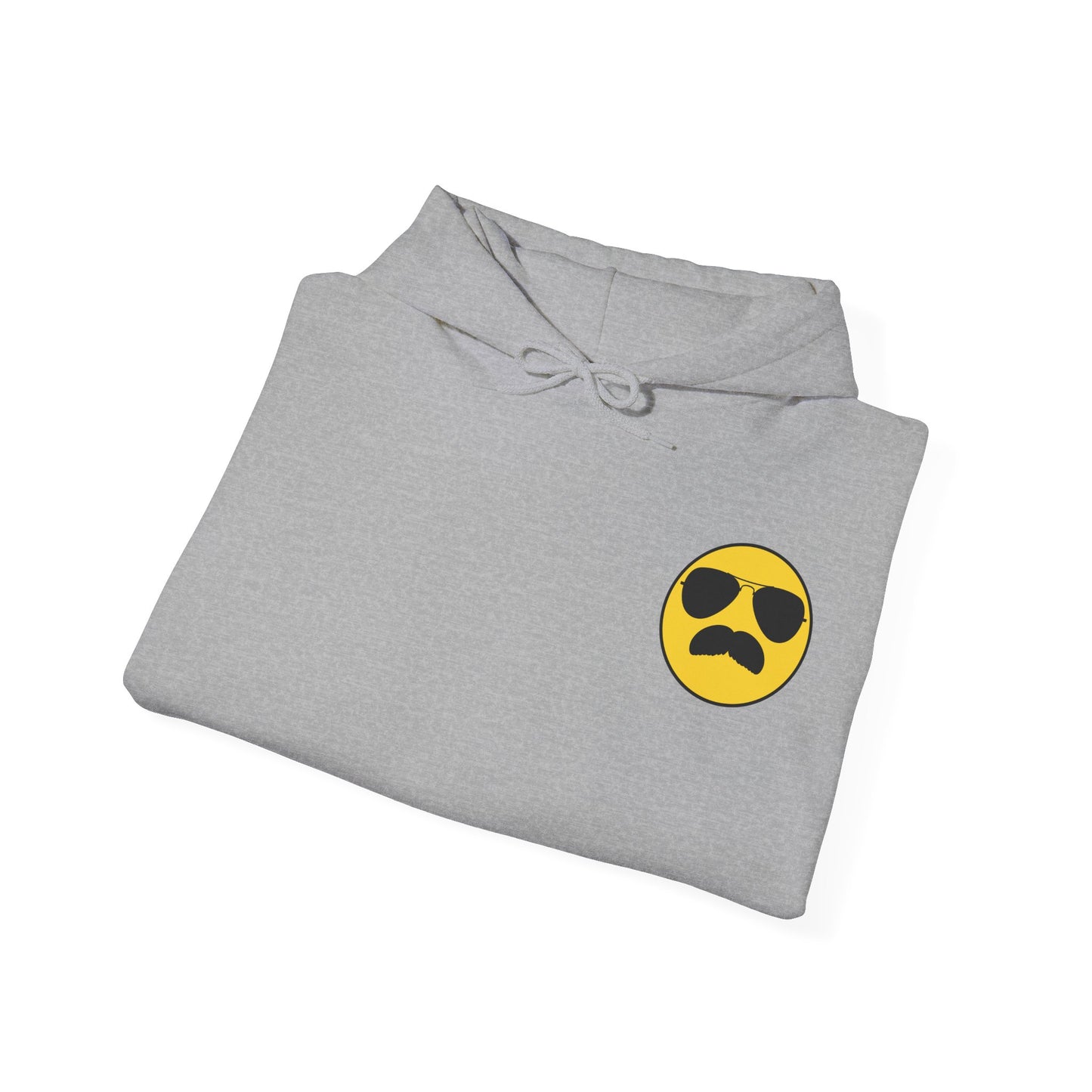 Mustache Aviator Hoodie - Unisex Heavy Blend Sweatshirt