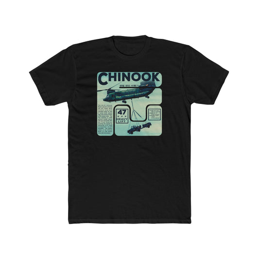 Heavy Lift Chinook 100% Cotton Crew Tee