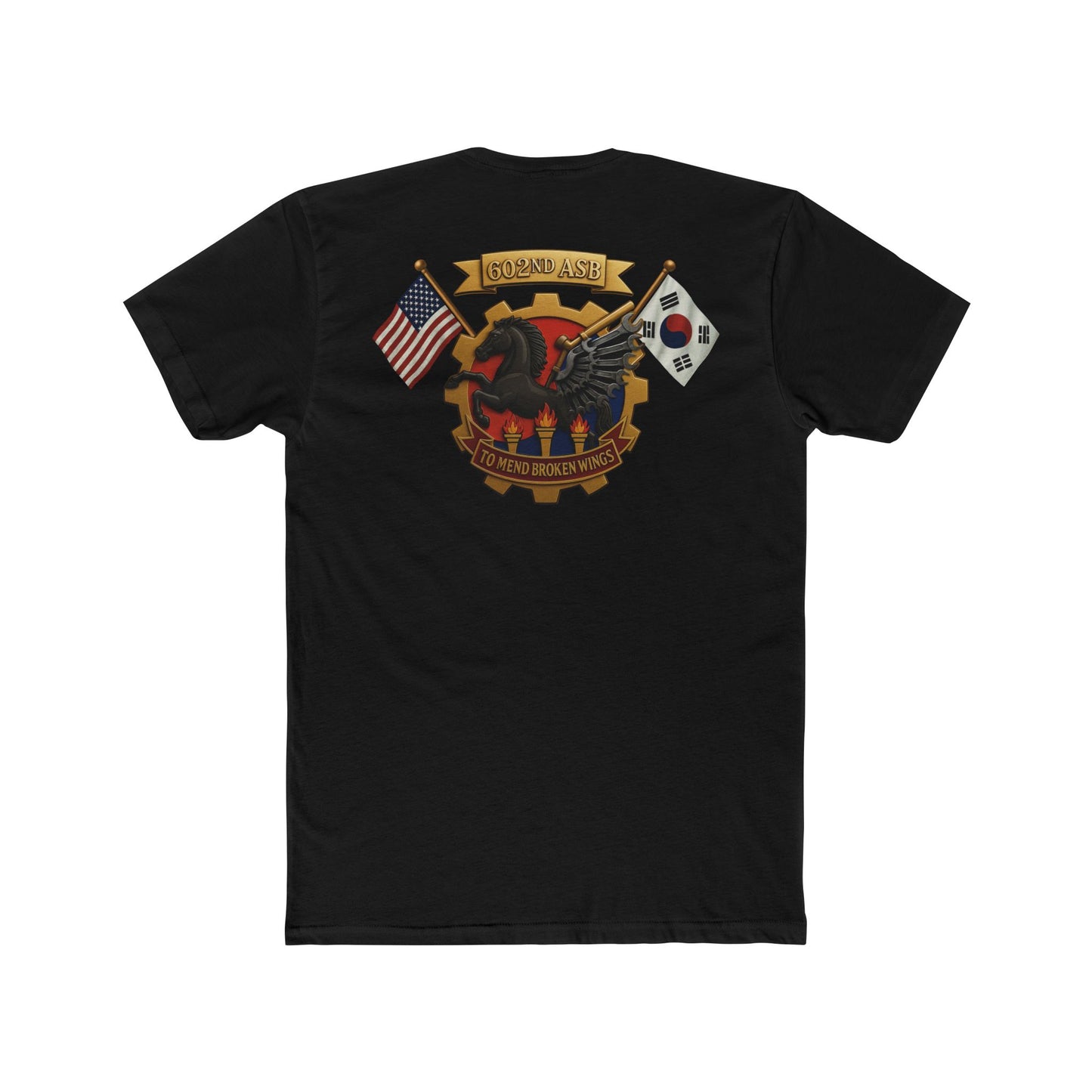 602 ASB Unisex 100% Cotton Crew Tee