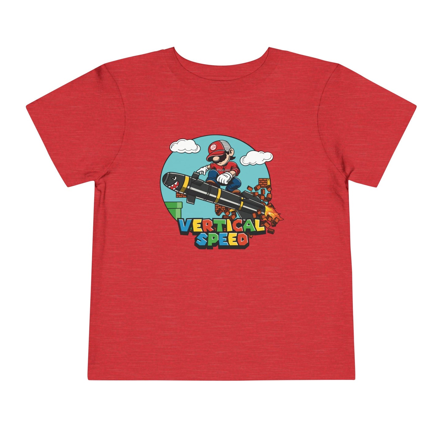 Level Up Vertical Speed Toddler Short Sleeve Tee