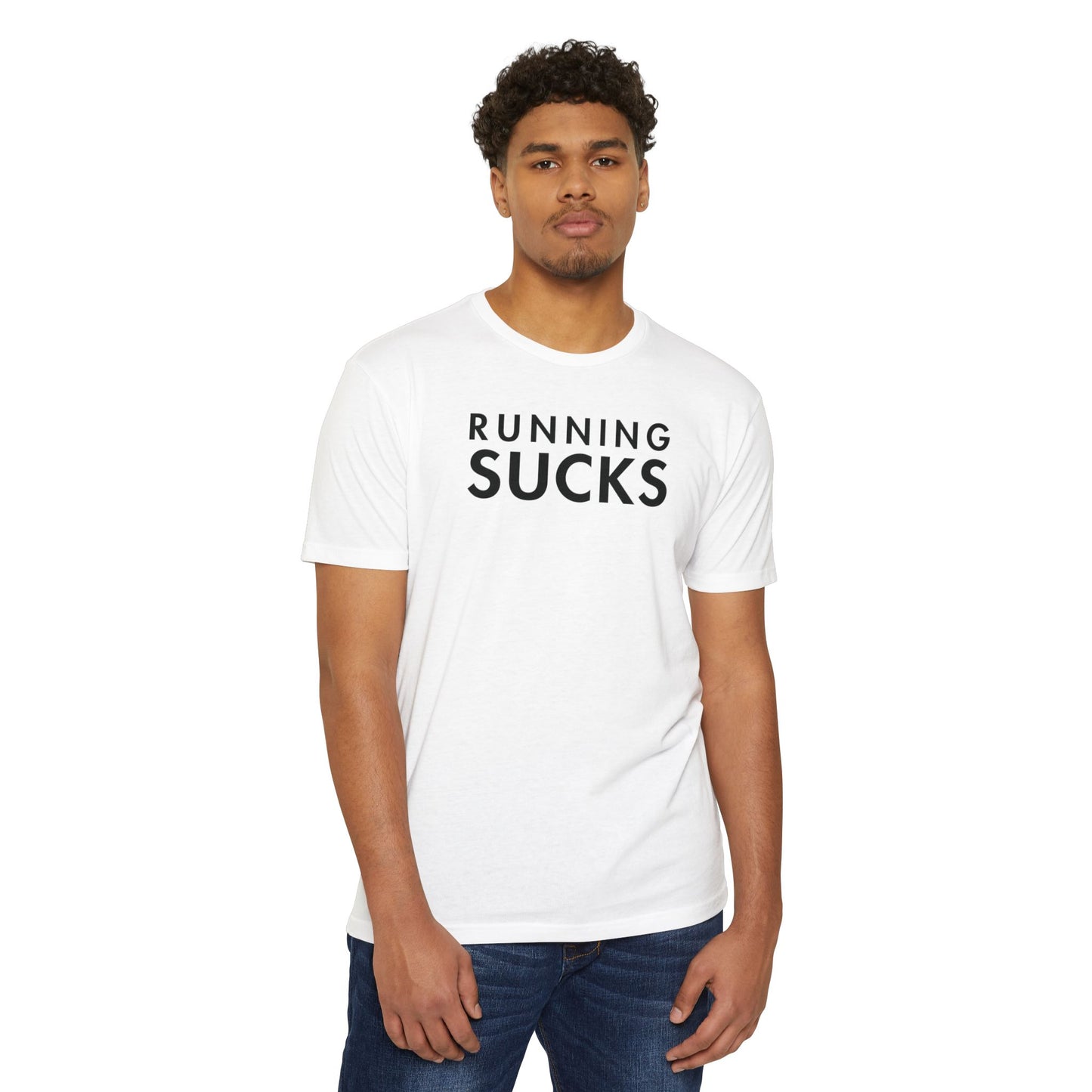 Running Sucks Jersey T-shirt