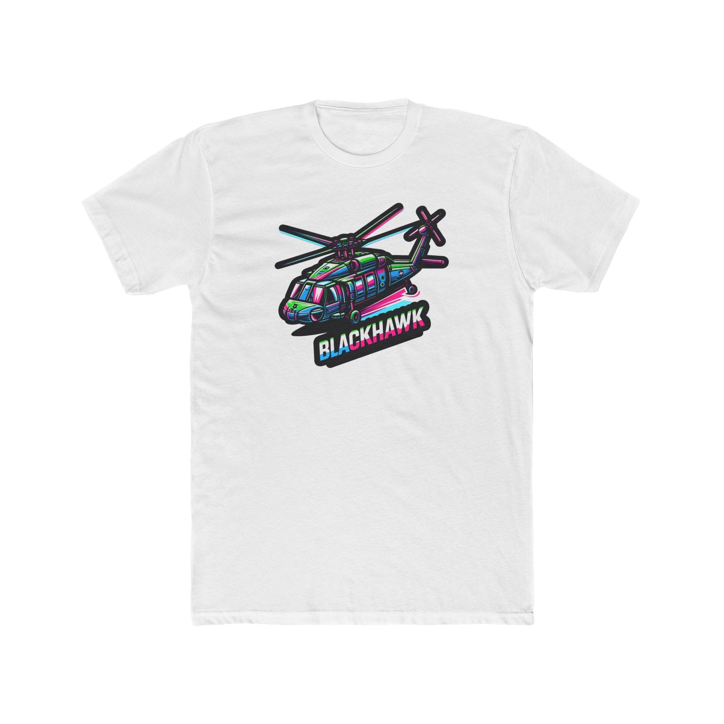 Retro Blackhawk 100% Cotton Crew Tee