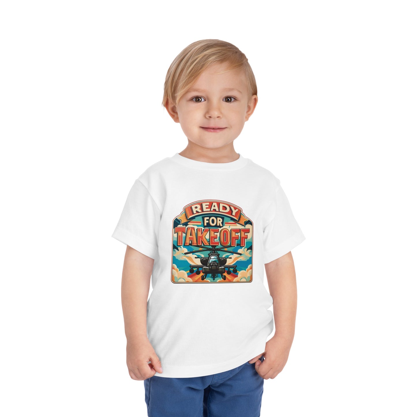 Ready for Takeoff Toddler Short Sleeve Tee