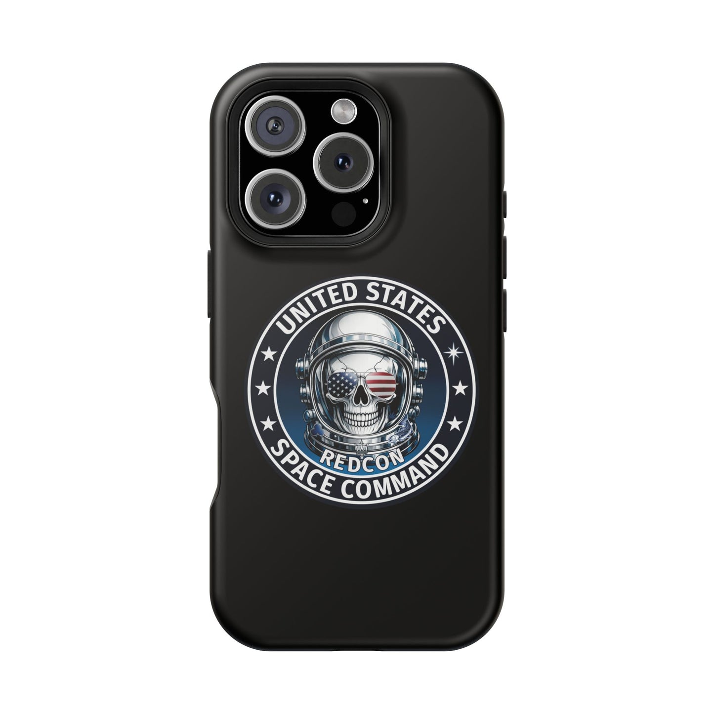 U.S. Space Command Skull Astronaut REDCON Phone Case — Magnetic Impact-Resistant