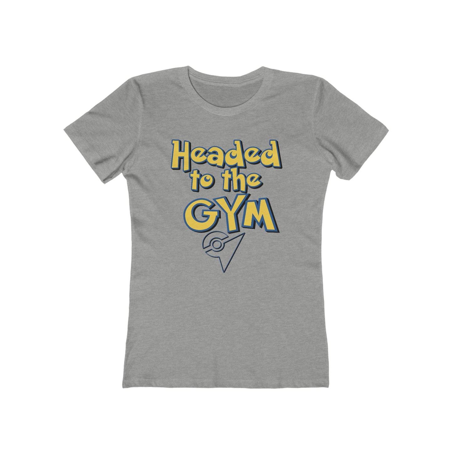 Headed to the Gym Tee — Women’s Boyfriend Fit Workout Shirt