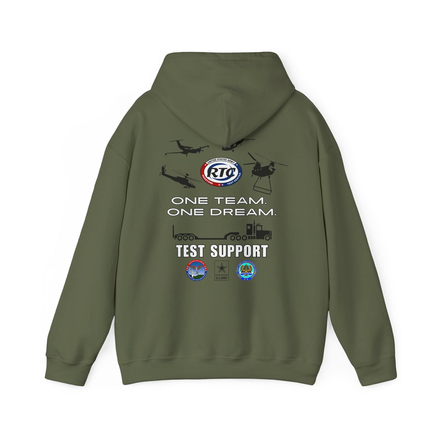 Test Support Unisex Hoodie