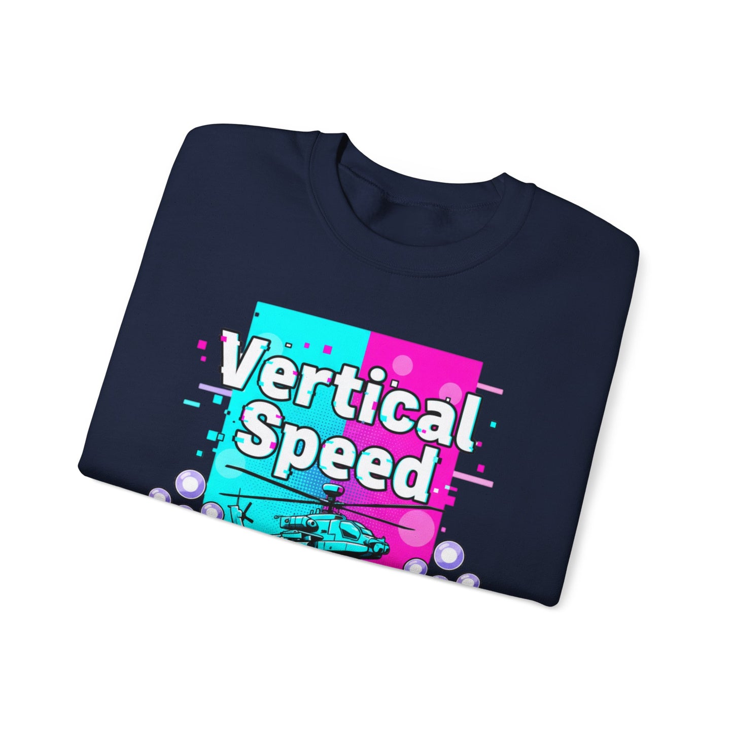 Vertical Speed Sweatshirt | Y2K Retro Tech, pixel aesthetic