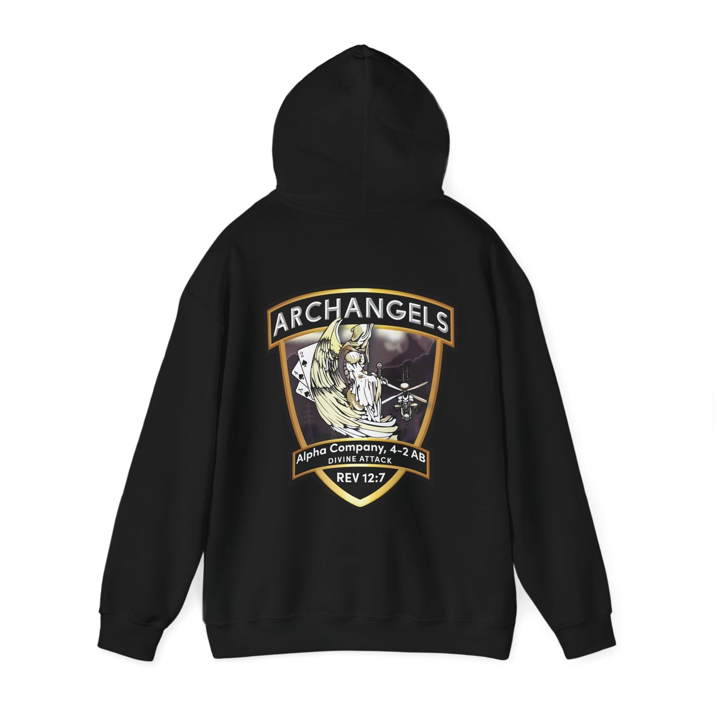 4-2 Archangels Heavy Blend Hooded Sweatshirt