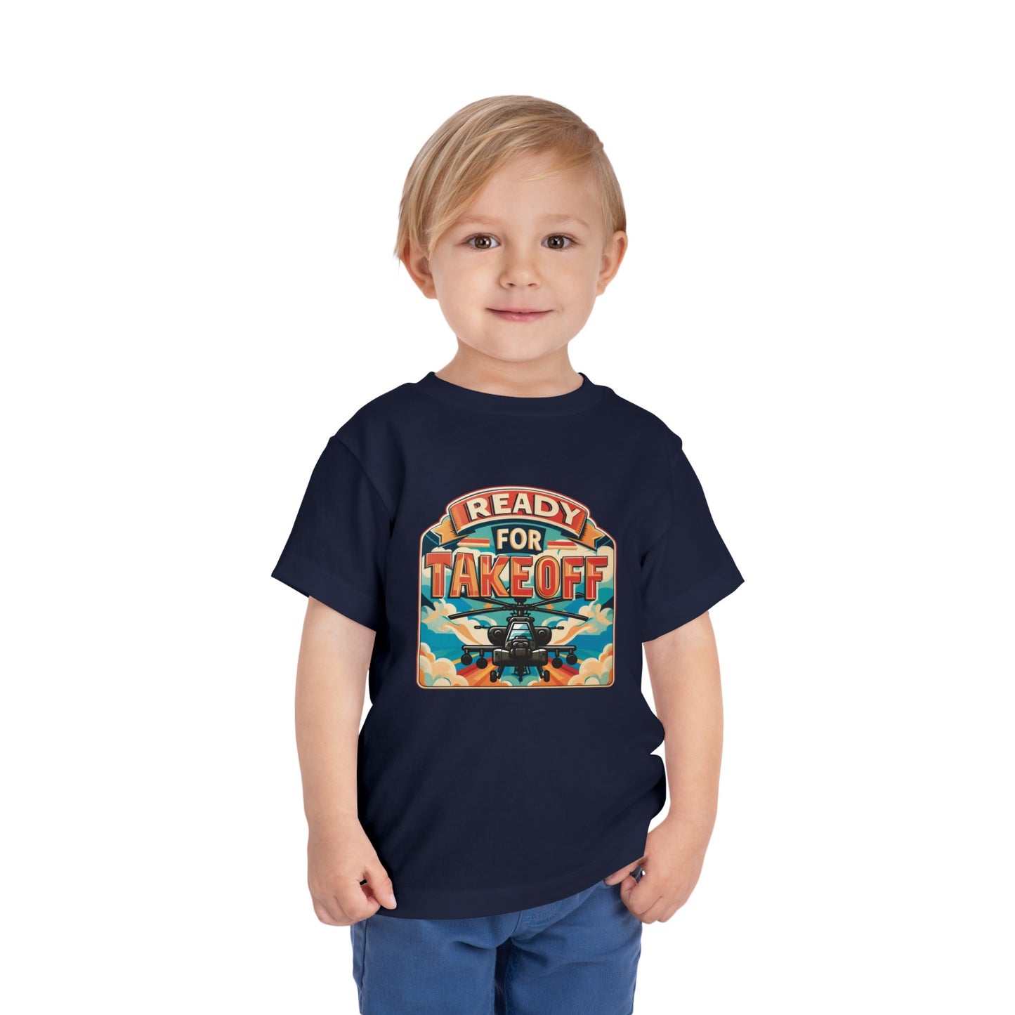 Ready for Takeoff Toddler Short Sleeve Tee