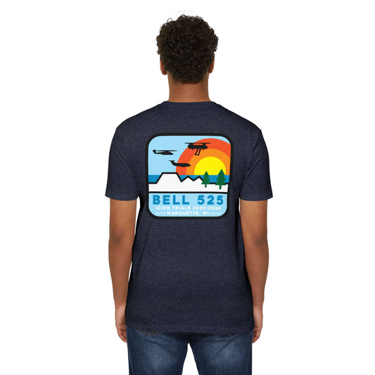 Bell 525 Ice Trials T-Shirt 60/40 Cotton-Poly