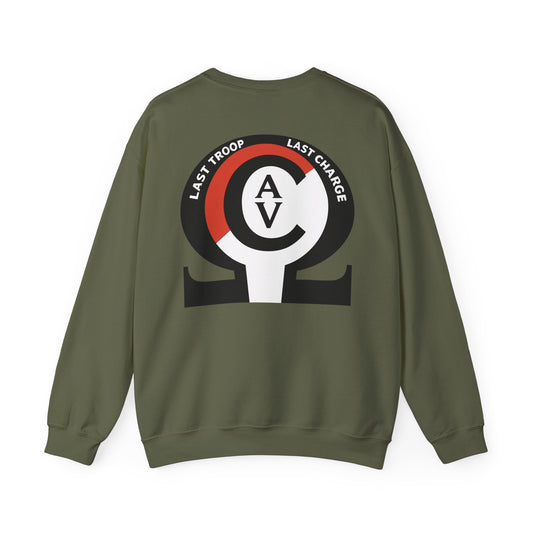 LAST TROOP - LAST CHARGE  6-17 AIR CAV Charlie Troop Unisex Heavy Blend Crewneck Sweatshirt