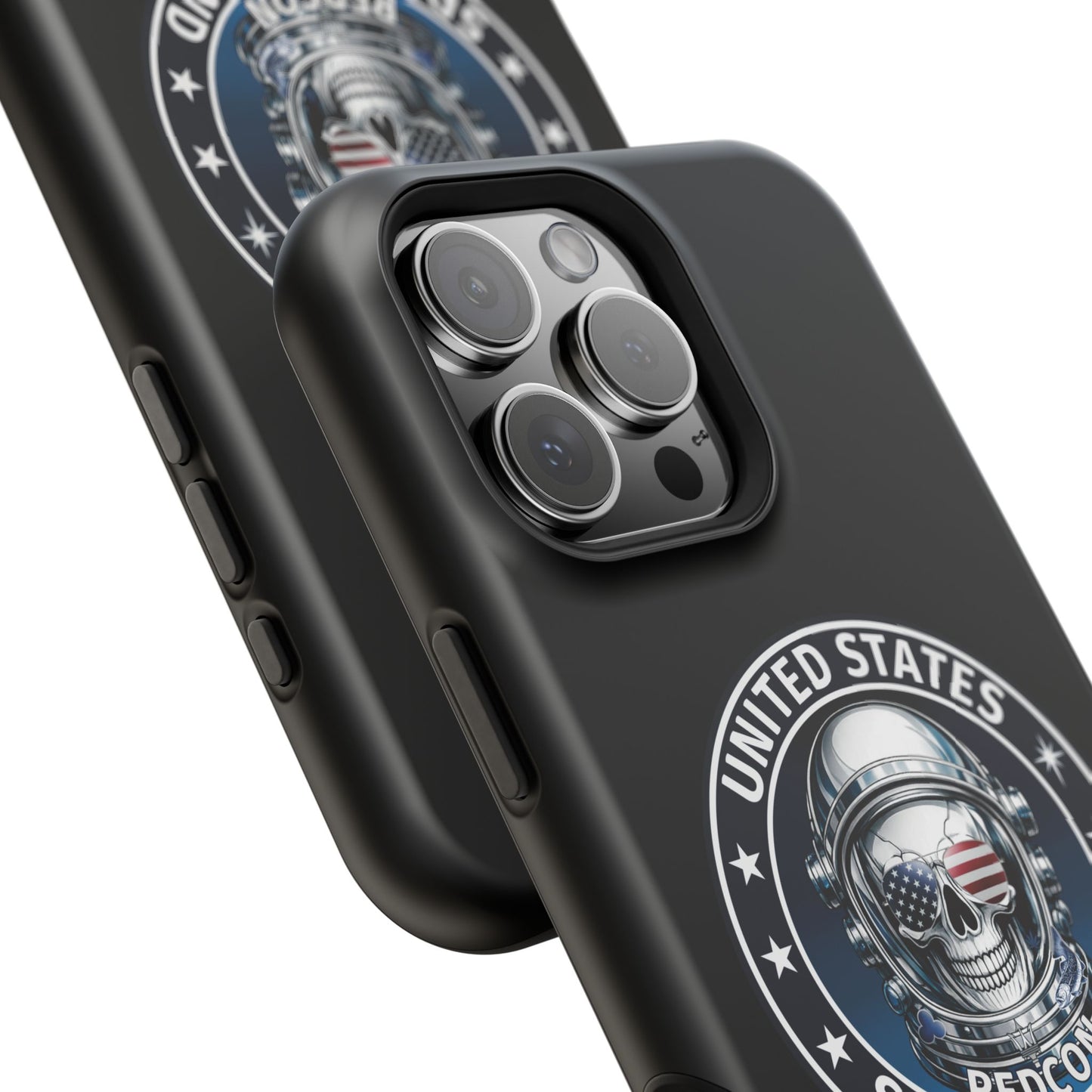 U.S. Space Command Skull Astronaut REDCON Phone Case — Magnetic Impact-Resistant
