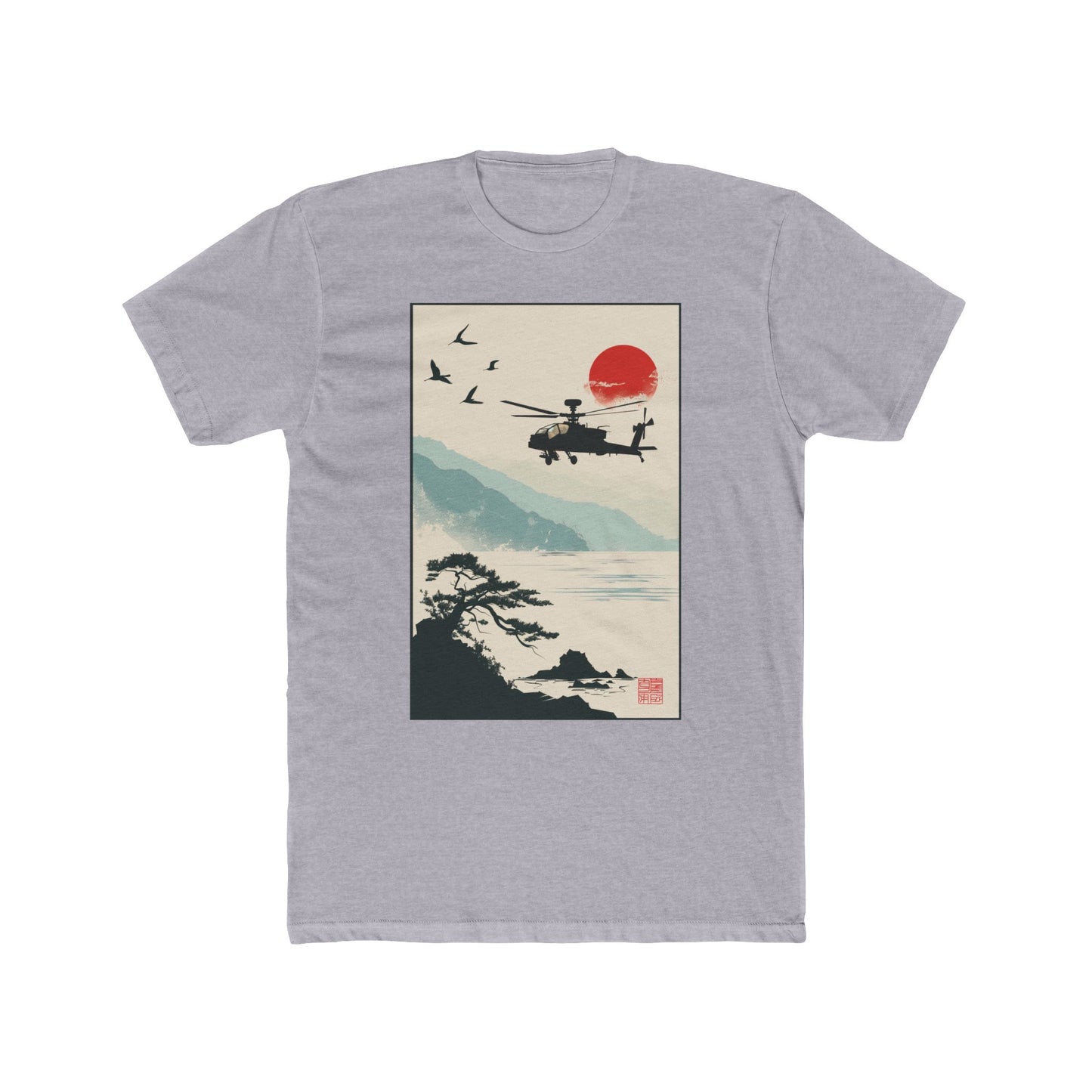 Rising Sun Flying High 100% Cotton Crew Tee