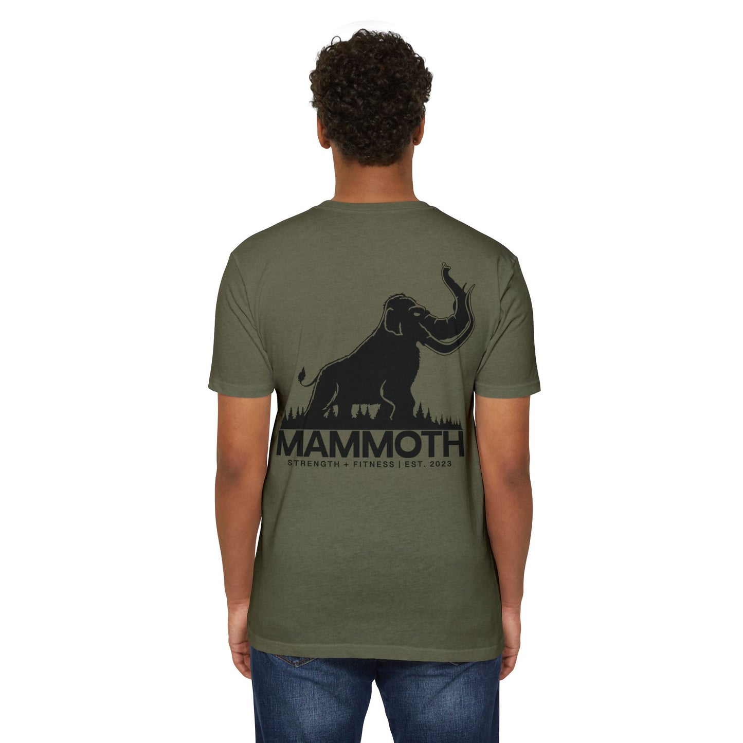 Mammoth Strength Fitness T-Shirt — Graphic Tee