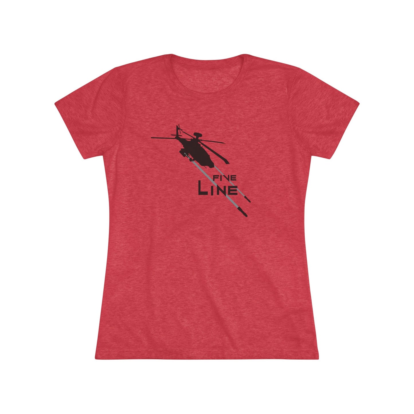 FIVE LINE Close Air Support Women's Triblend Tee