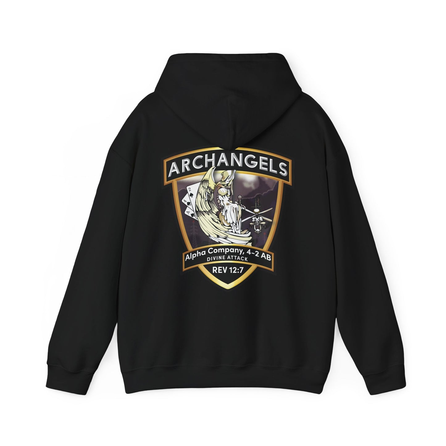 4-2 Archangels Heavy Blend Hooded Sweatshirt