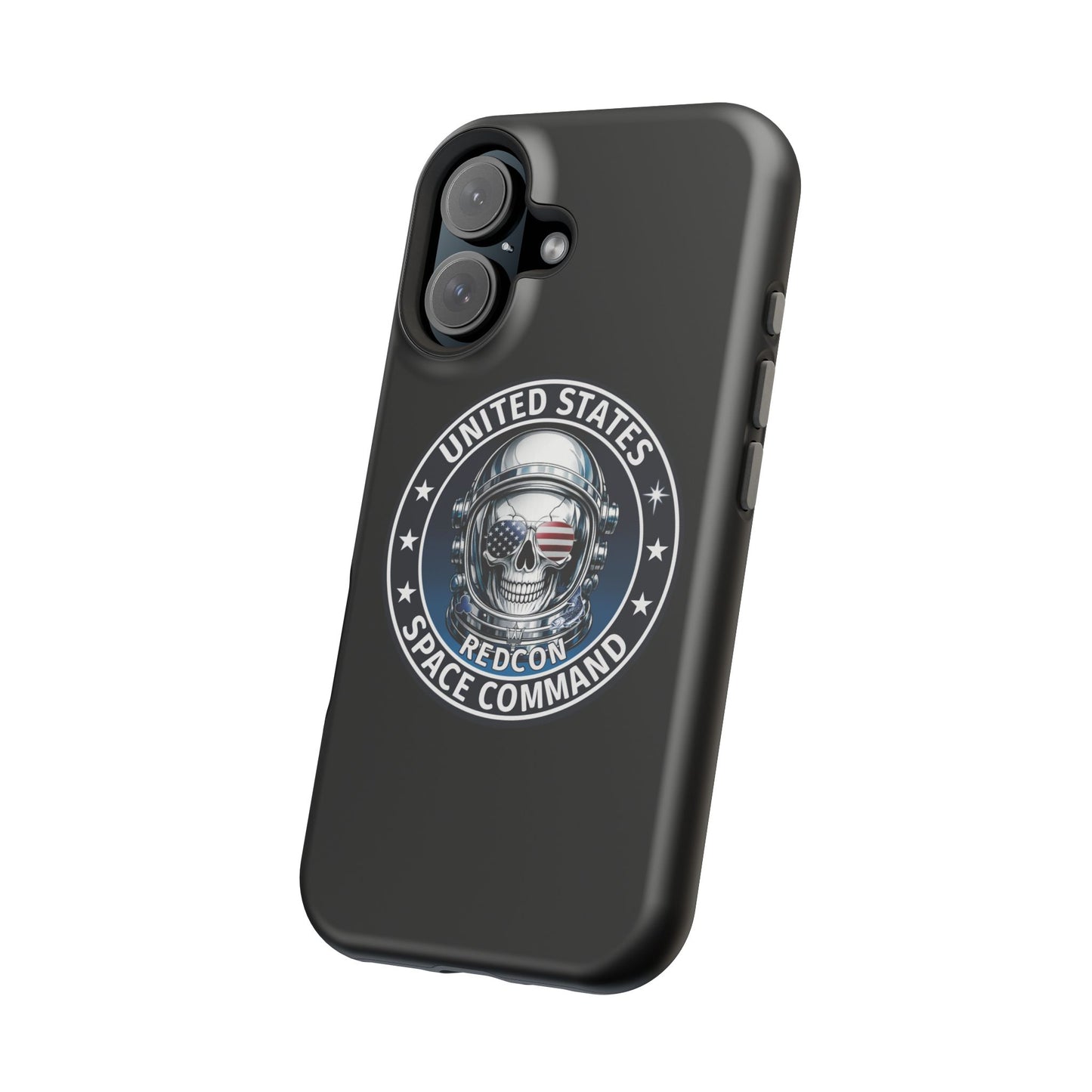 U.S. Space Command Skull Astronaut REDCON Phone Case — Magnetic Impact-Resistant