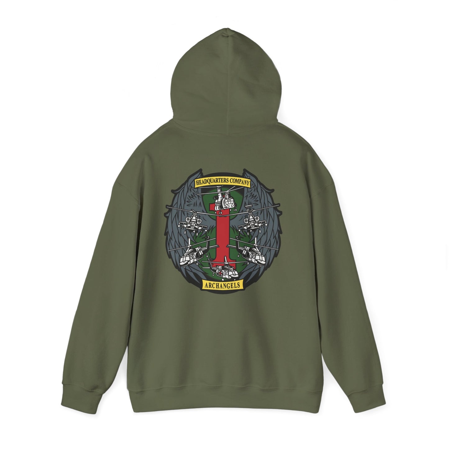 1 CAB Archangels Headquarters Company Hoodie Pullover