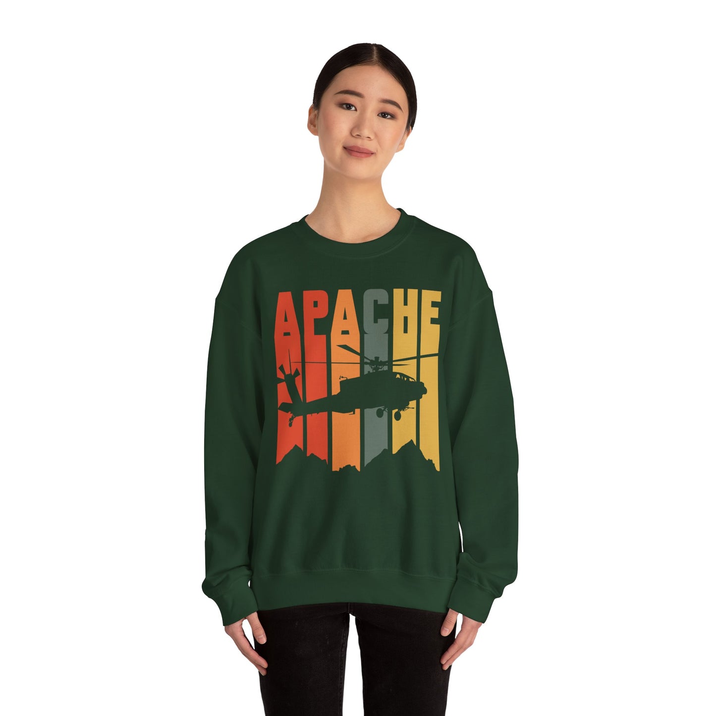 Apache Mountain Unisex Heavy Blend Crewneck Sweatshirt