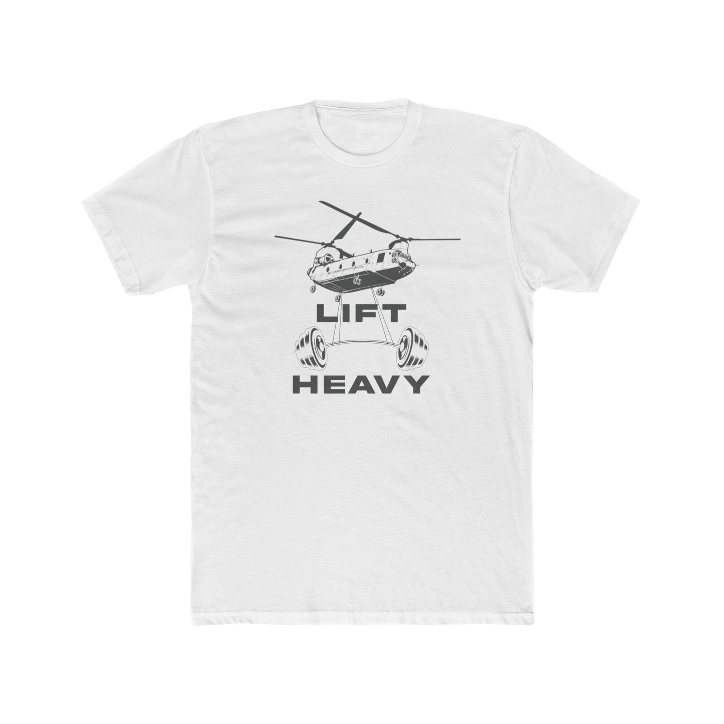 Lift Heavy 100% Cotton Crew Tee