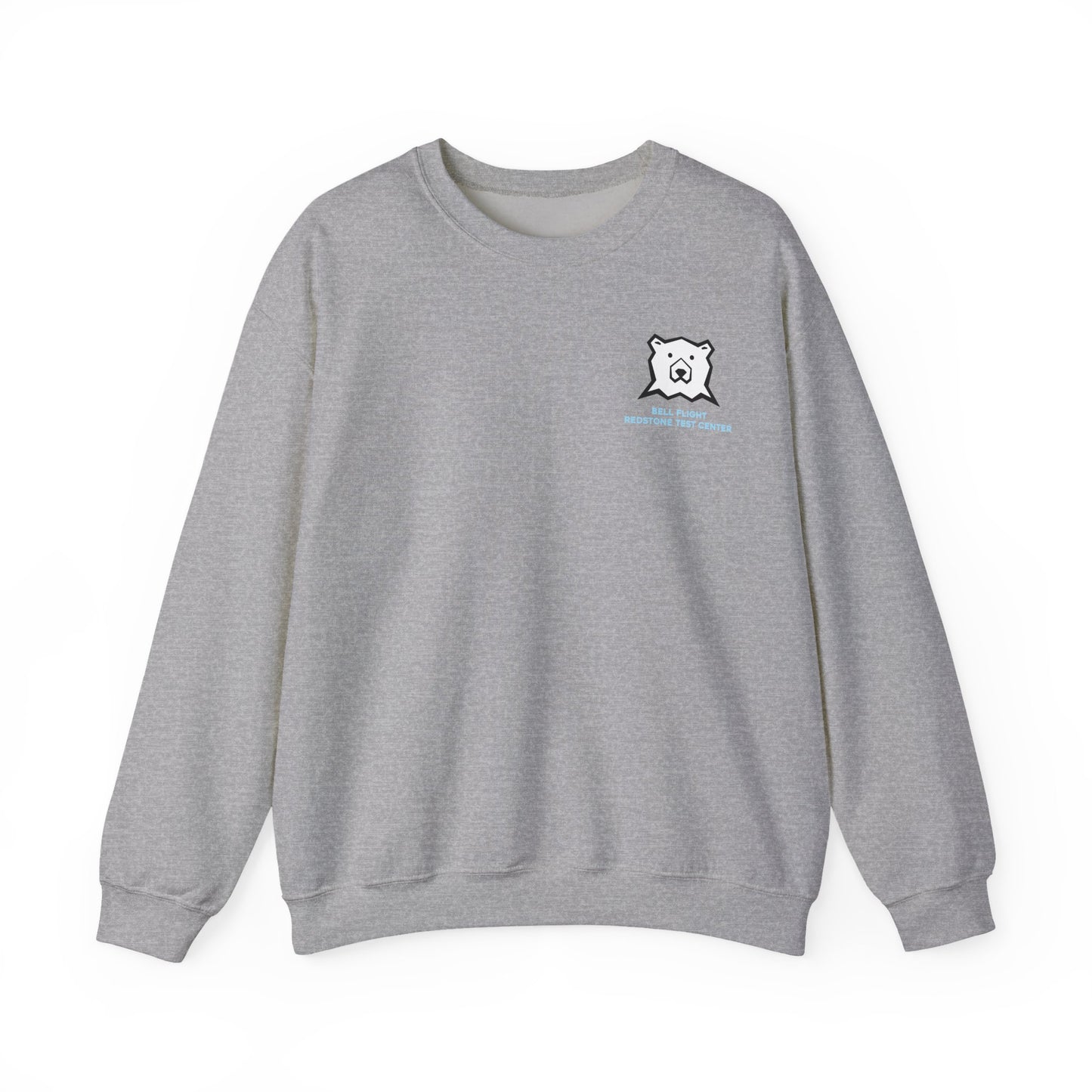 Bell 525 Icing Trials Crewneck Sweatshirt 50/50 Cotton-Poly