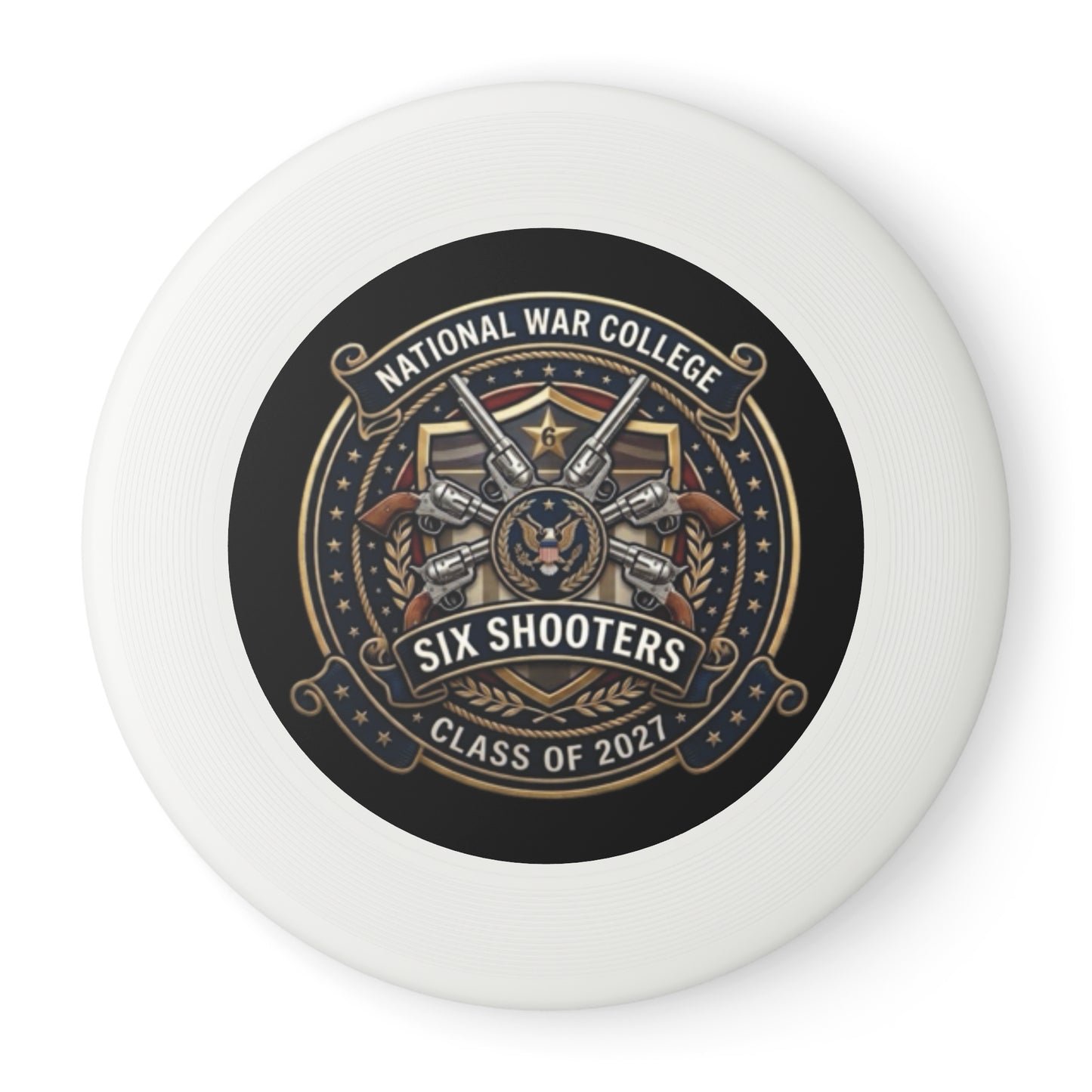 National War College Six Shooters Ultimate Wham-O Frisbee