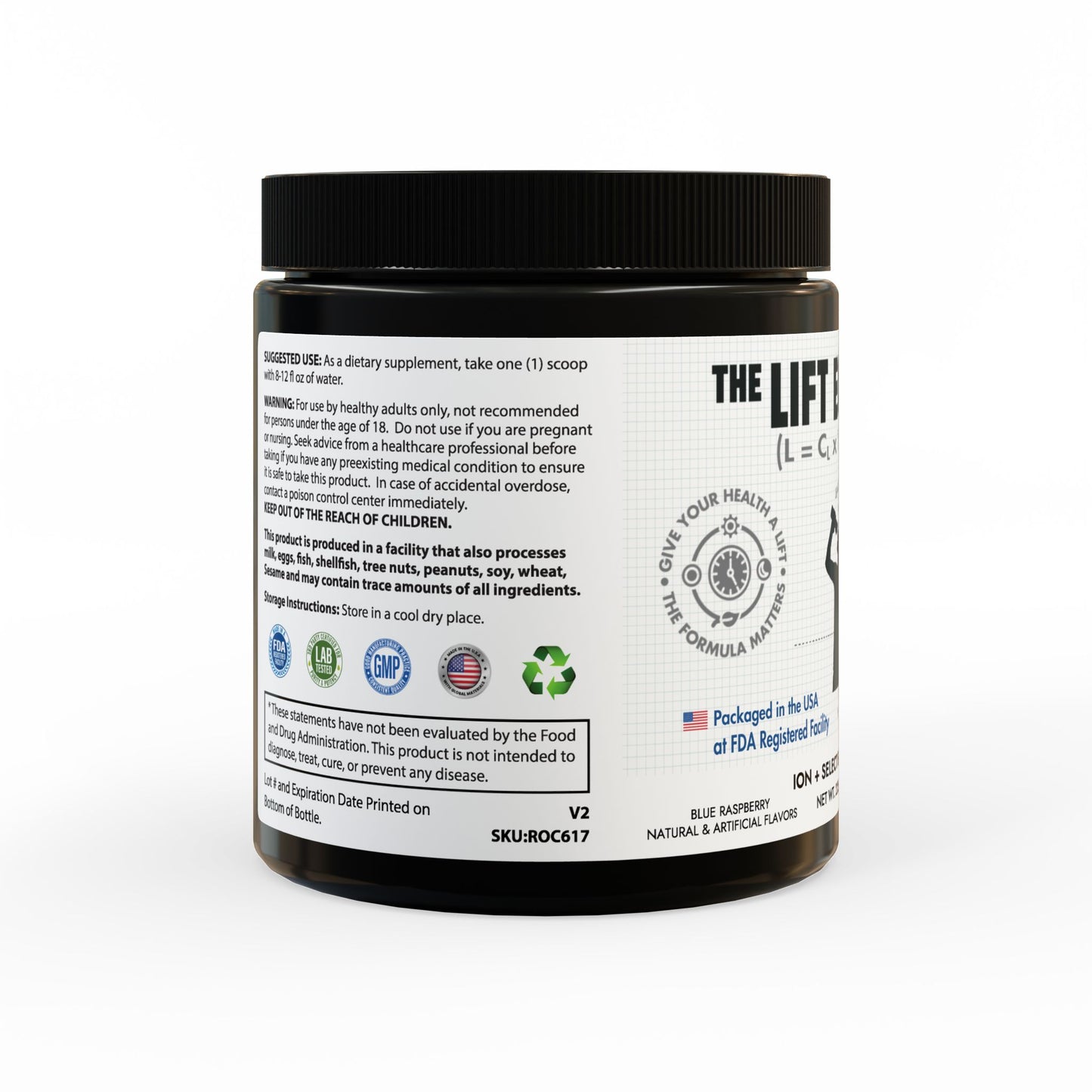 The Lift Equation ION + Select Electrolyte Supplement (225g, 7.9oz)