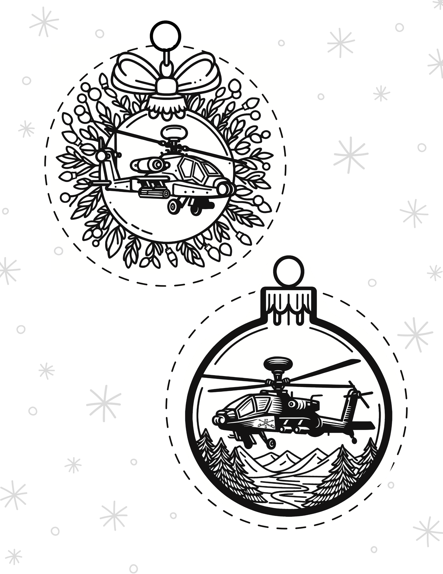 5-17 Holiday Coloring Pages