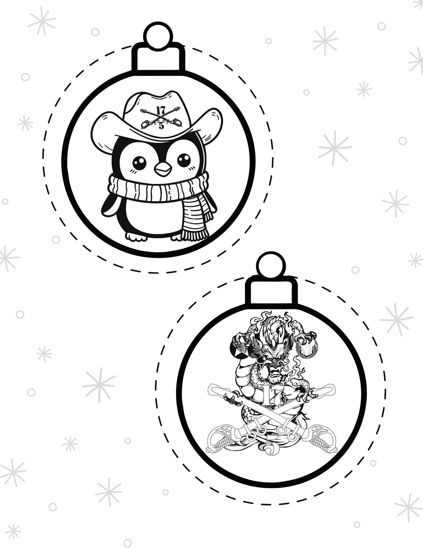 5-17 Holiday Coloring Pages