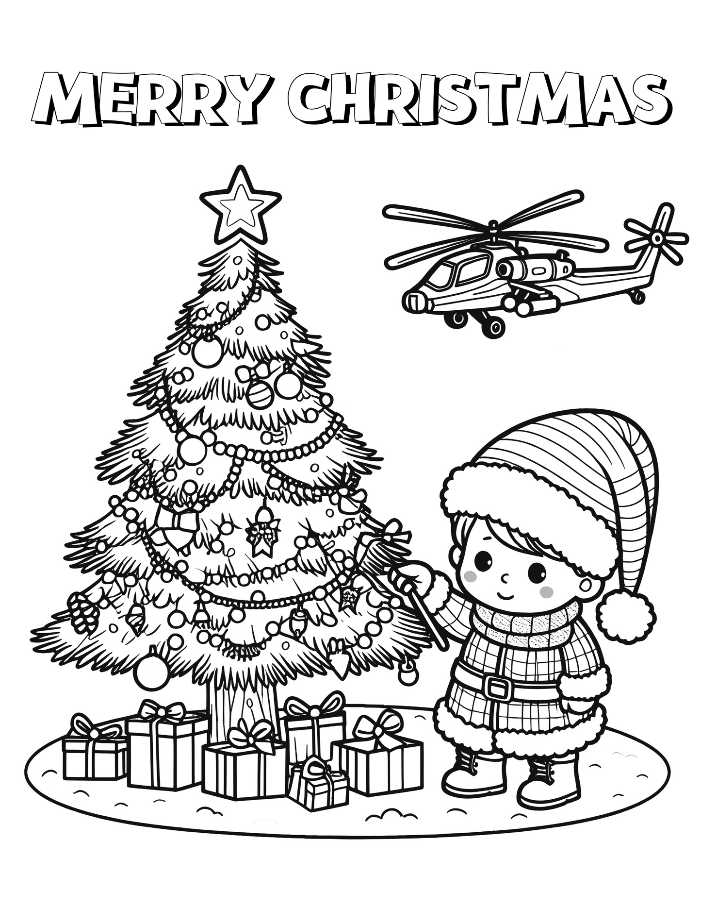 5-17 Holiday Coloring Pages