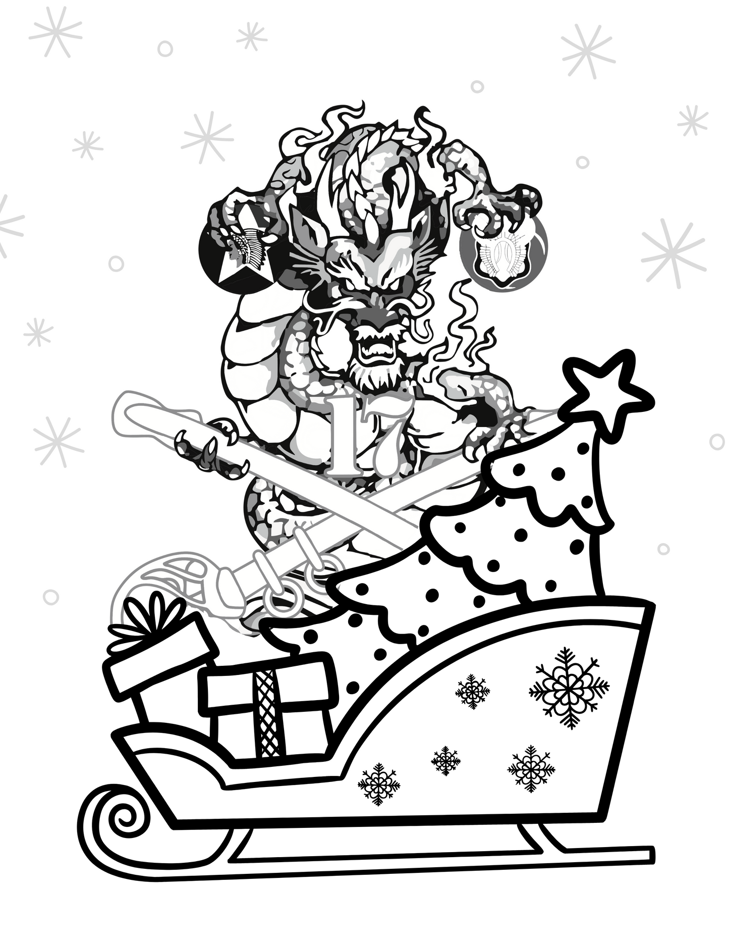 5-17 Holiday Coloring Pages