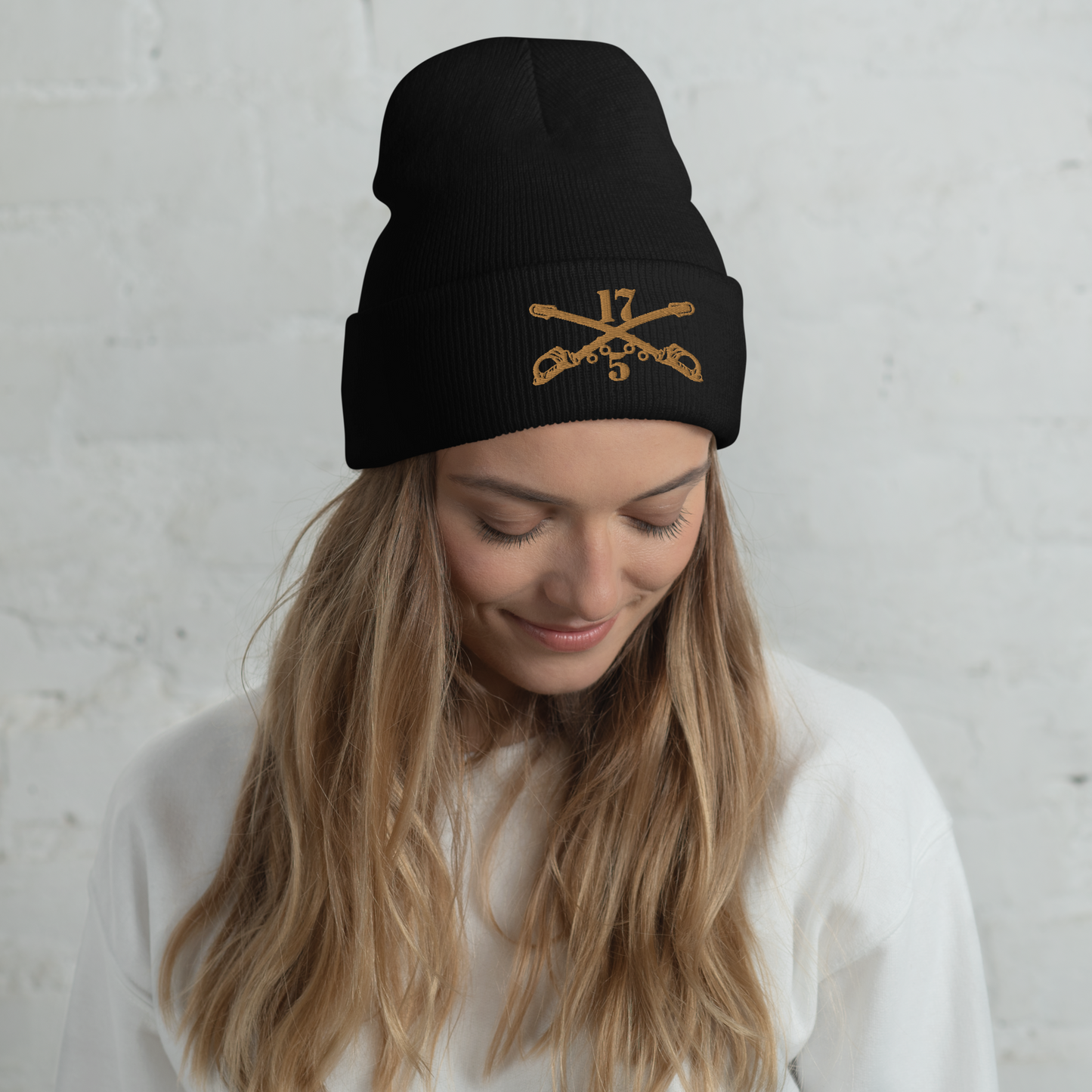 5-17 Cavalry Unit Cuffed Beanie