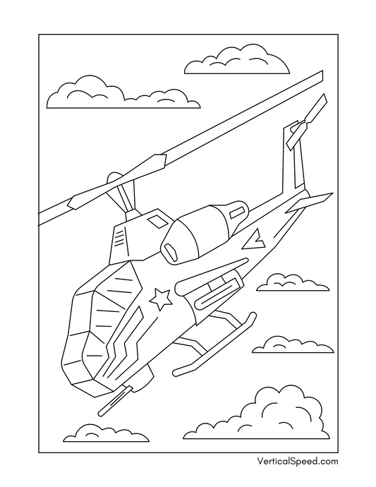 Aviation Coloring Pages Free Download