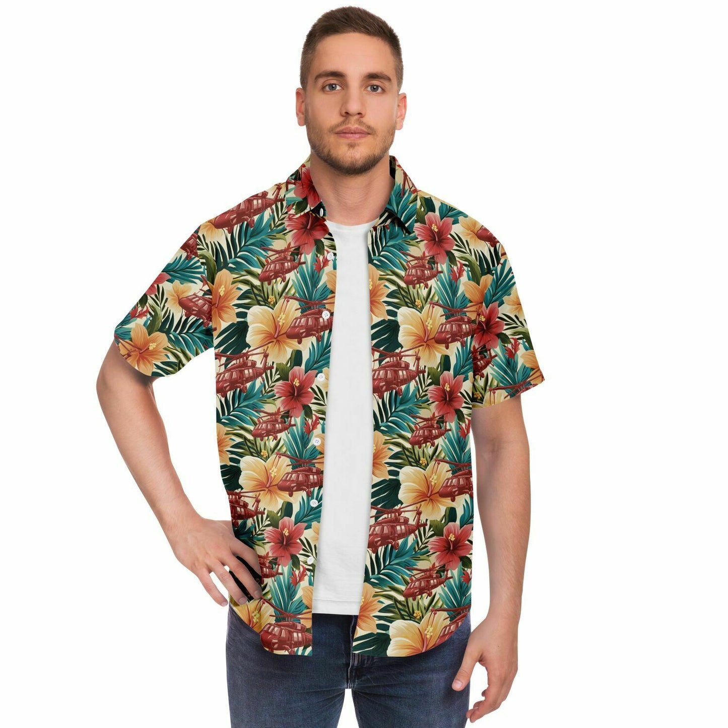 Blackhawk Aloha Short Sleeve Button Down Shirt