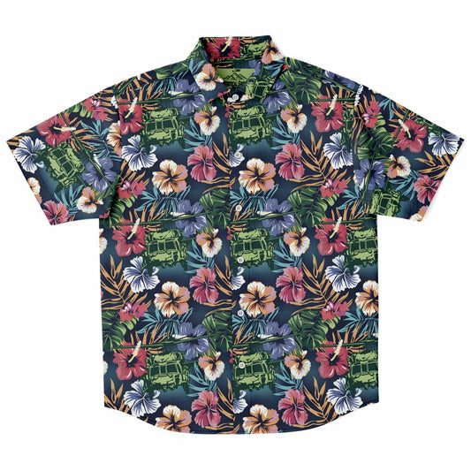 Blackhawk Tropic Hawaiian Aloha Short Sleeve Button Down Shirt