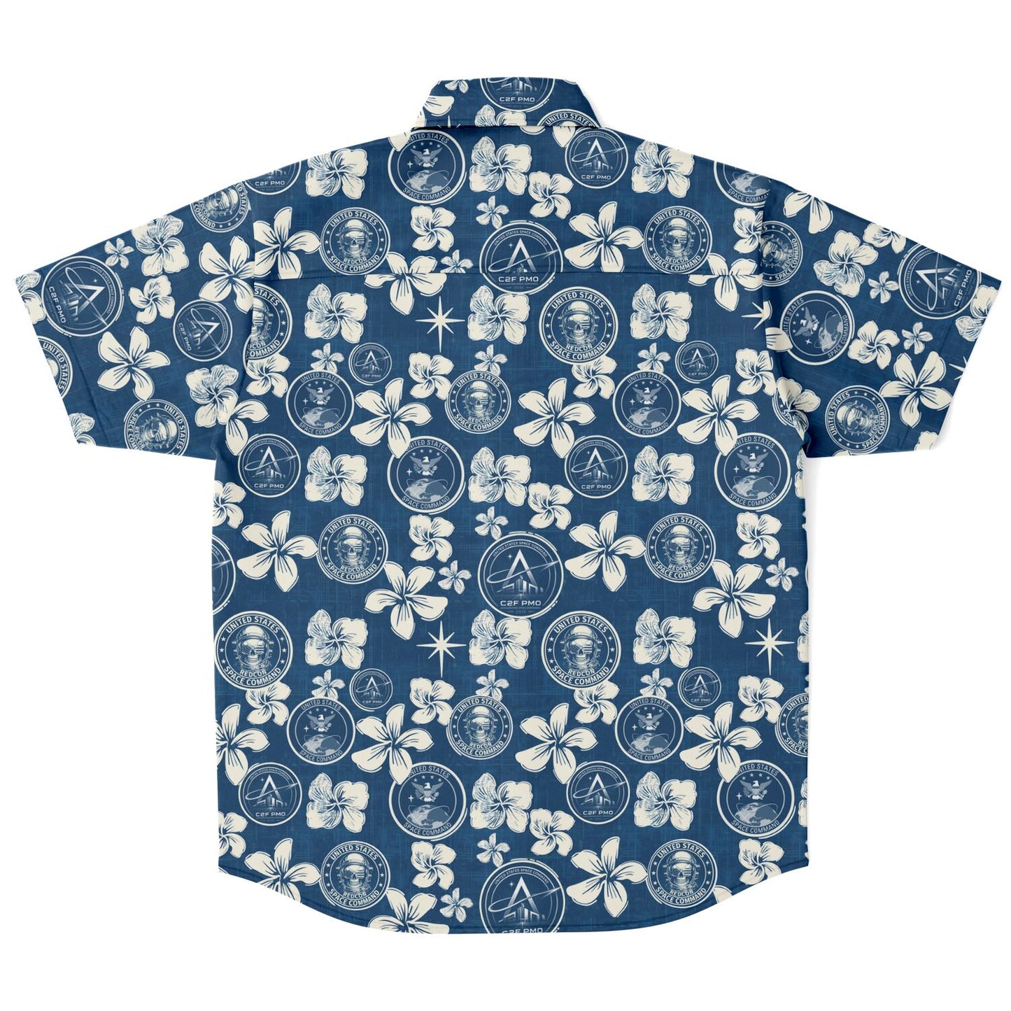 Space Command  Aloha Short Sleeve Button Down Shirt