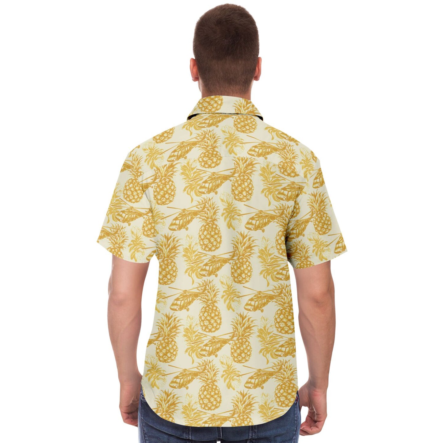 Blackhawk Tropical Thunder Short Sleeve Button Down Shirt