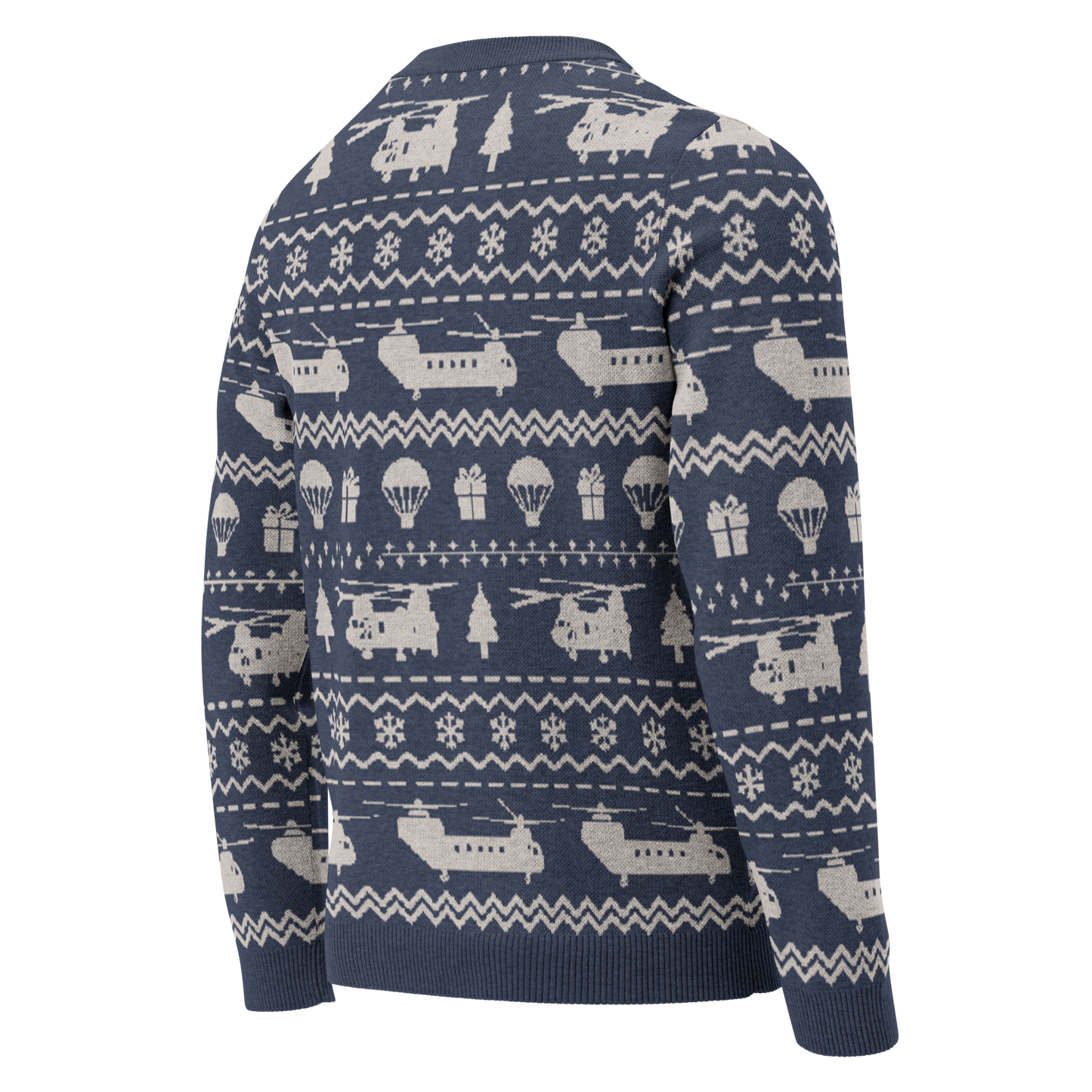 Chinook Pilot Christmas Sweater Knitted crew neck sweater