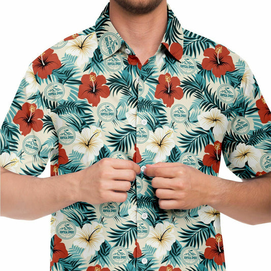 Vertical Speed Aloha Short Sleeve Button Down Shirt