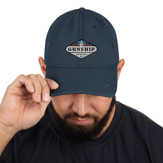 Gunship Distressed Dad Hat