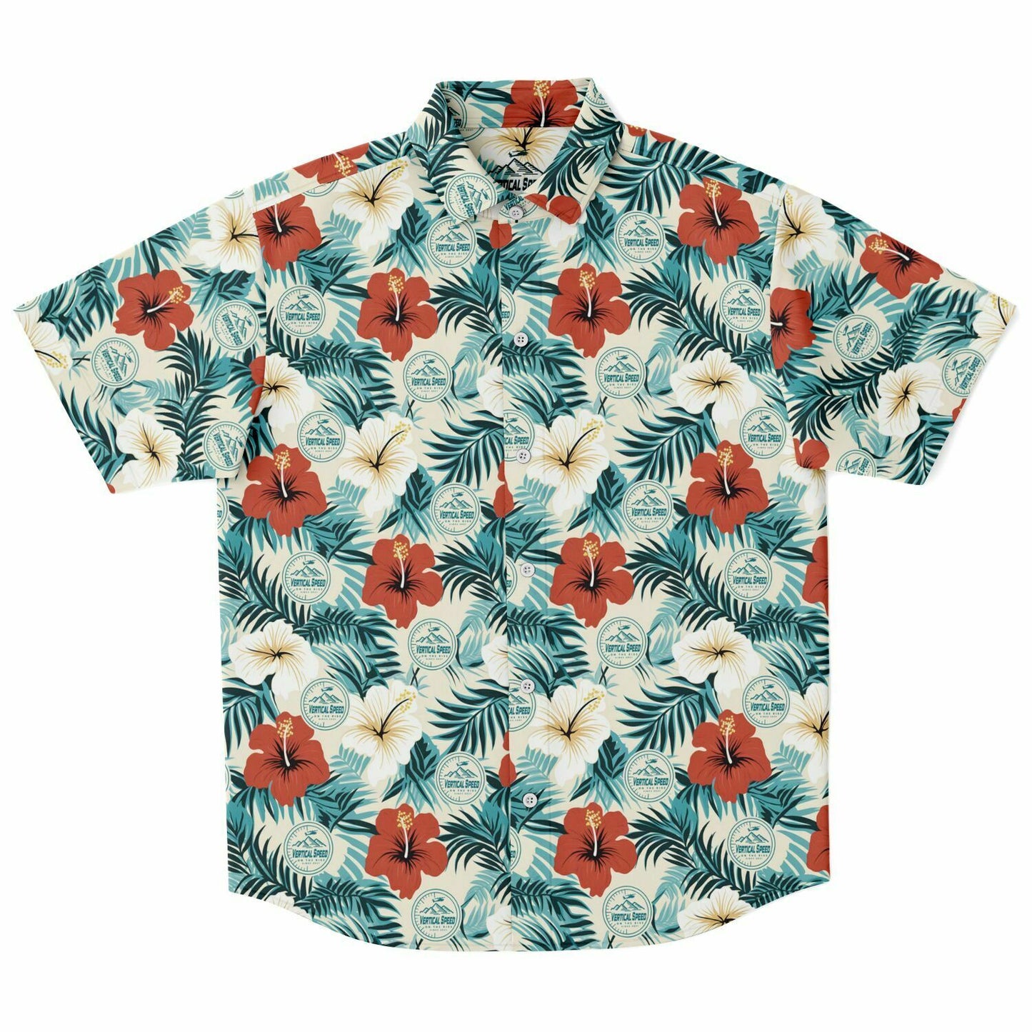 Vertical Speed Aloha Short Sleeve Button Down Shirt