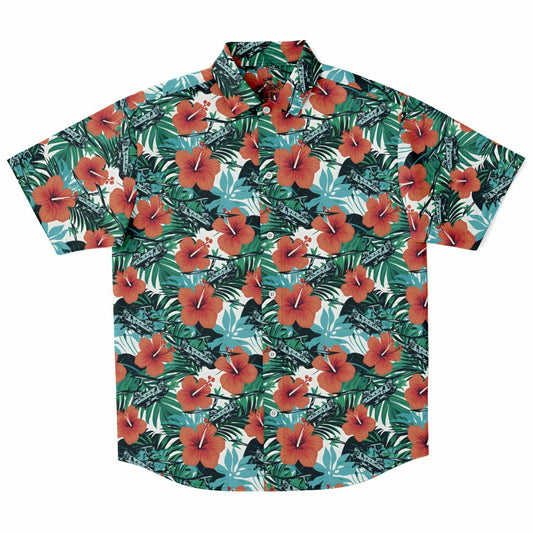 Chinook Breeze Aloha Short Sleeve Button Down Hawaiian Shirt